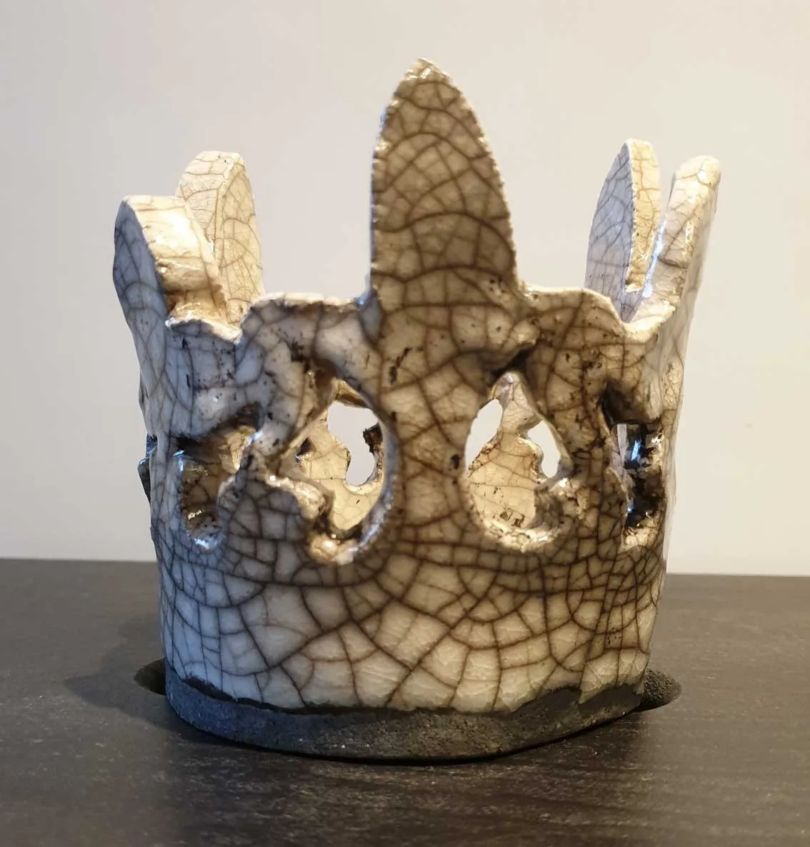 Krona i raku | Vit - Bild 5