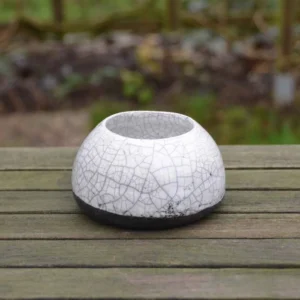 Skål i raku | Vit