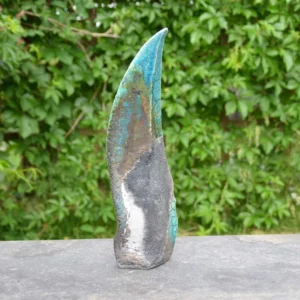 Skulptur i raku | Turkos
