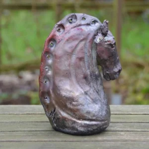 Häst i raku | Rödbrun